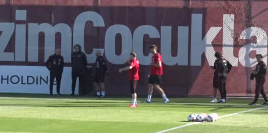 A Milli Futbol Takımı, Fransa maçının hazırlıklarını tamamladı