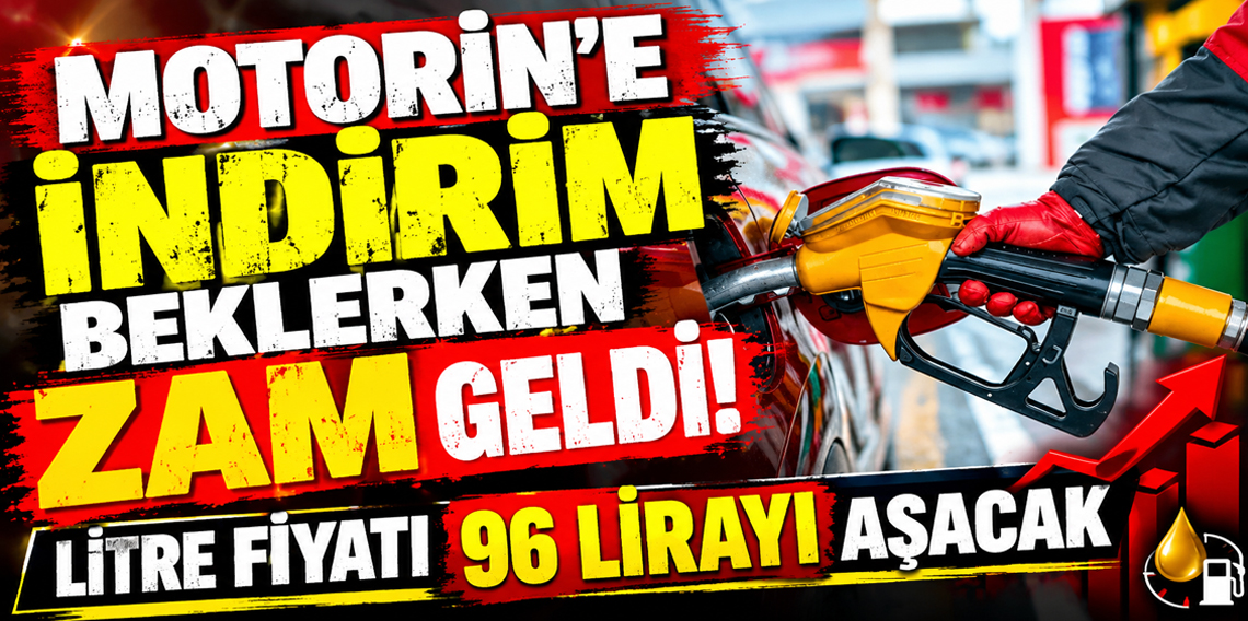Motorine zam geliyor! 2,55 TL artış sonrası motorin fiyatları ne kadar olacak?