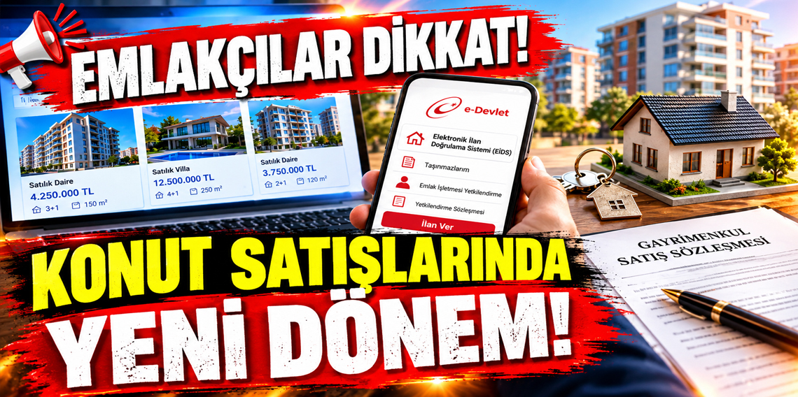 Emlakçılar dikkat! Emlak ilanlarında yeni düzenleme geliyor