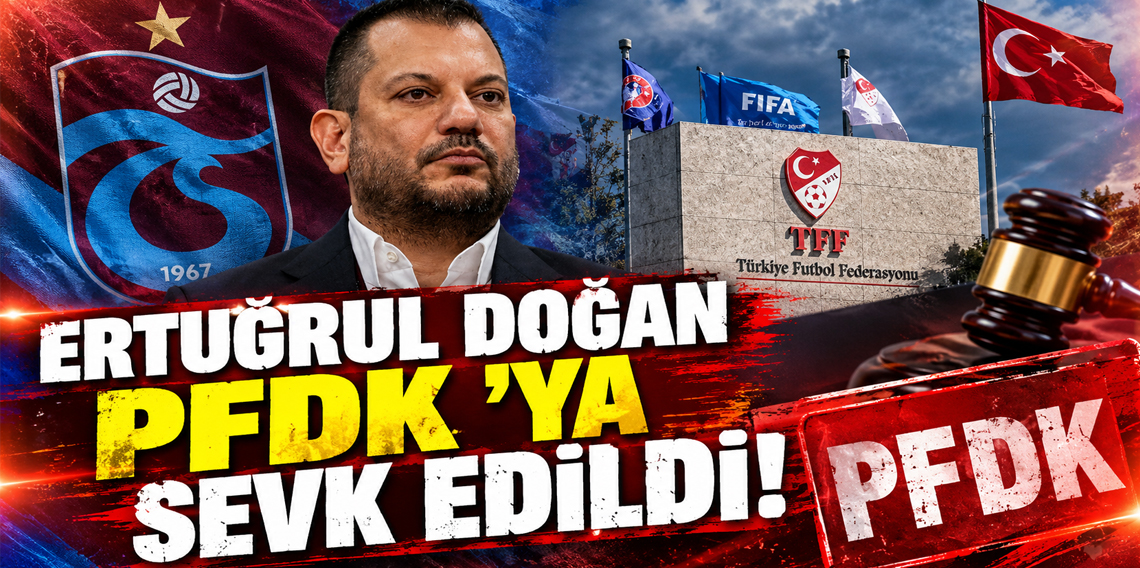 TFF PFDK Sevklerini Açıkladı! Ertuğrul Doğan Listede!