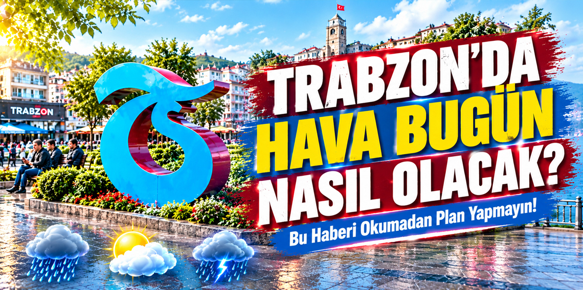 Trabzon'da Bugün Hava Nasıl Olacak?