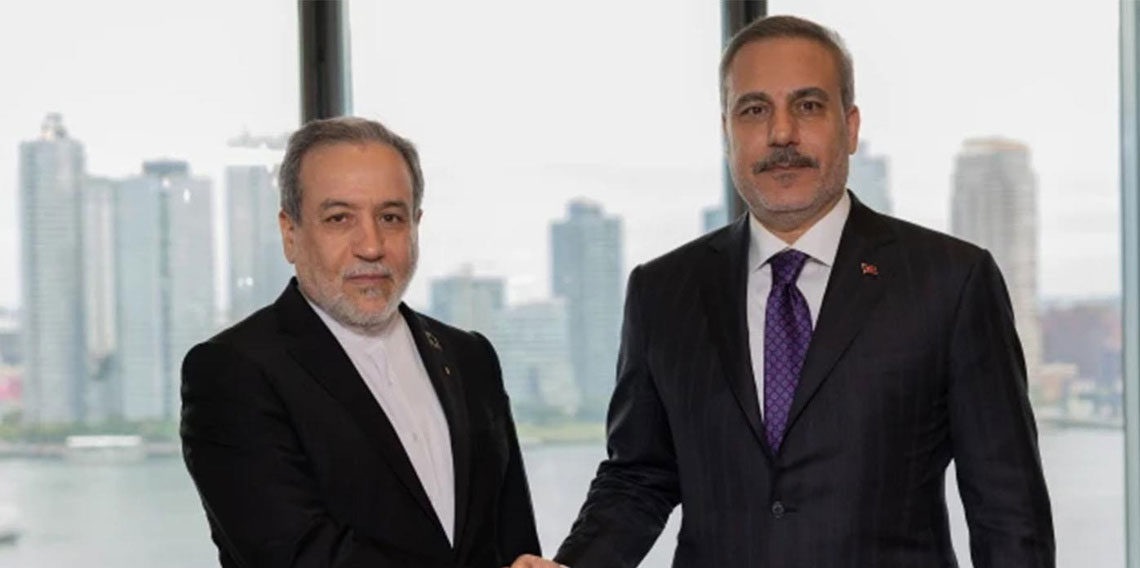 Hakan Fidan'dan New York'ta kritik temas! Arakçi ile bir araya geldi