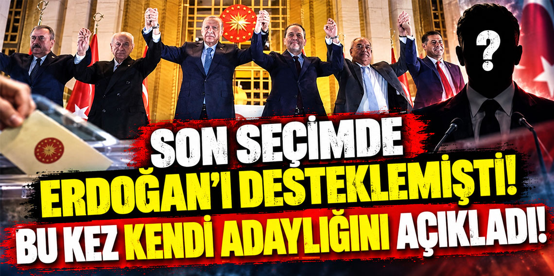 Cumhurbaşkanı Erdoğan için adaylıktan çekilmişti! Fatih Erbakan'dan yeni seçim kararı