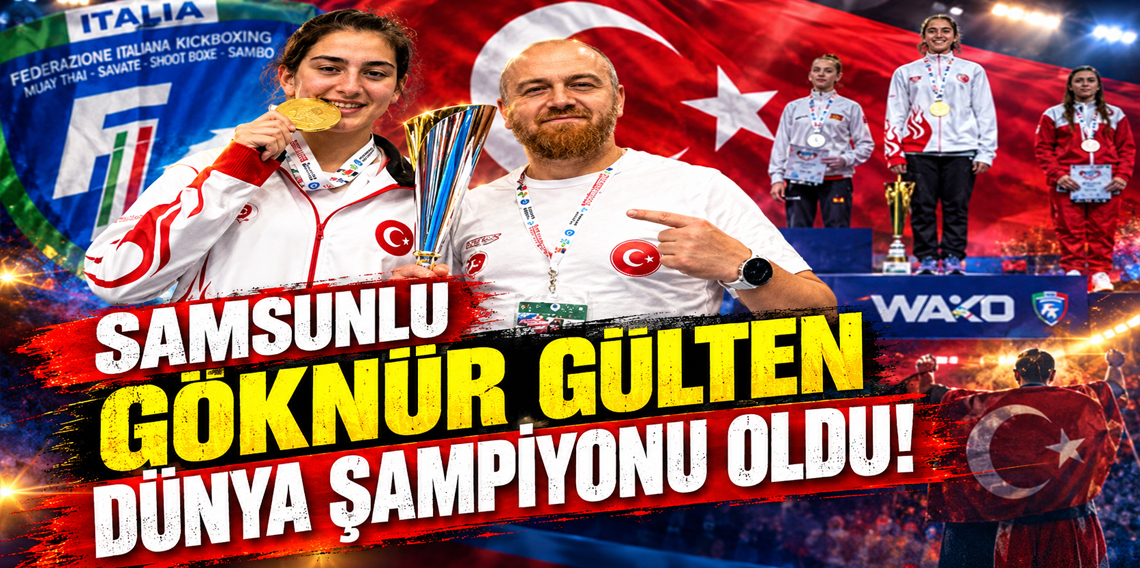 Göknür Gülten'den tarihi başarı! Dünya Şampiyonu Oldu!
