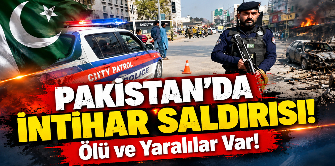 Pakistan’da intihar saldırısı!