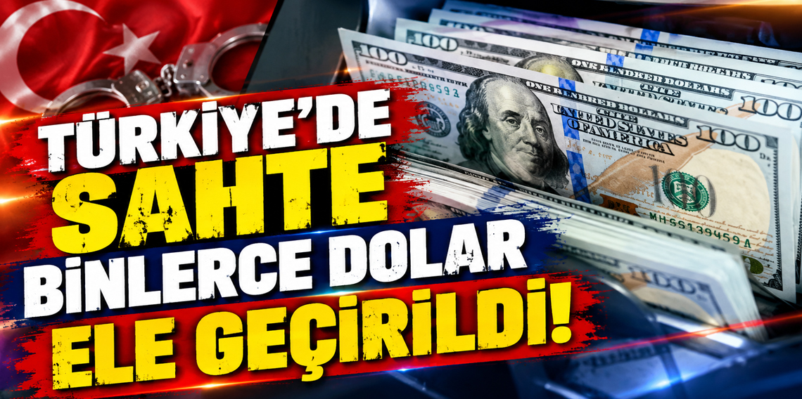 Karabük’te sahte 11 bin 700 dolar ele geçirildi