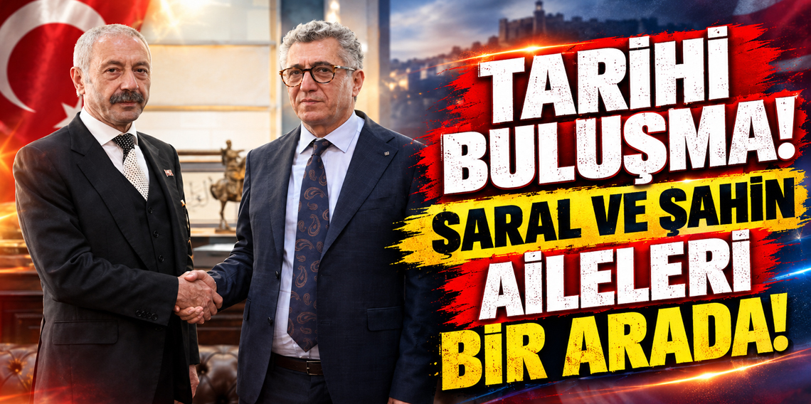 Devlet Bahçeli, Sarallar ve Şahinler aileleriyle bir araya geldi