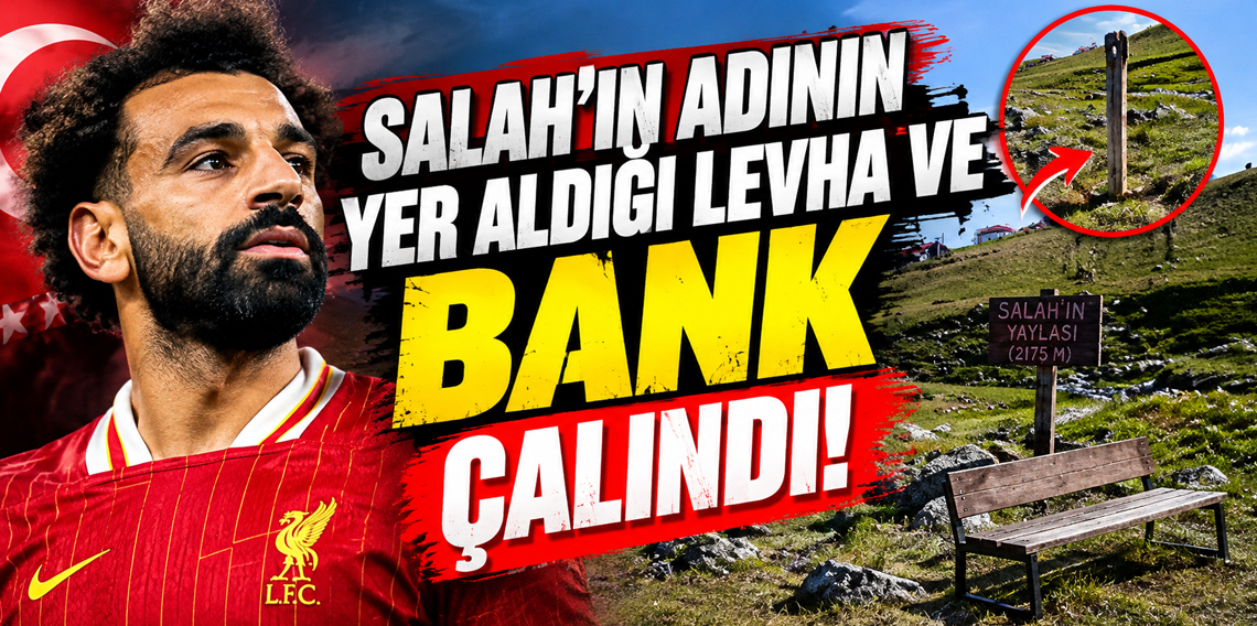 Trabzon'da Bu da Oldu! Salah Tabelası Çalındı!