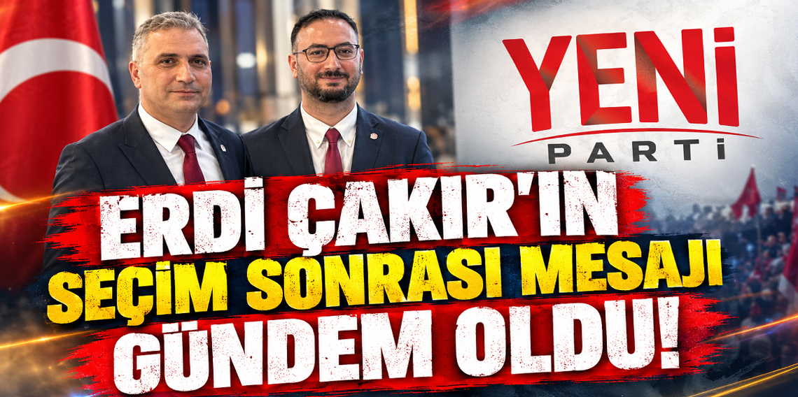 YENİ Parti Ortahisar’da seçimi kaybeden Mustafa Erdi Çakır’dan dikkat çeken açıklama