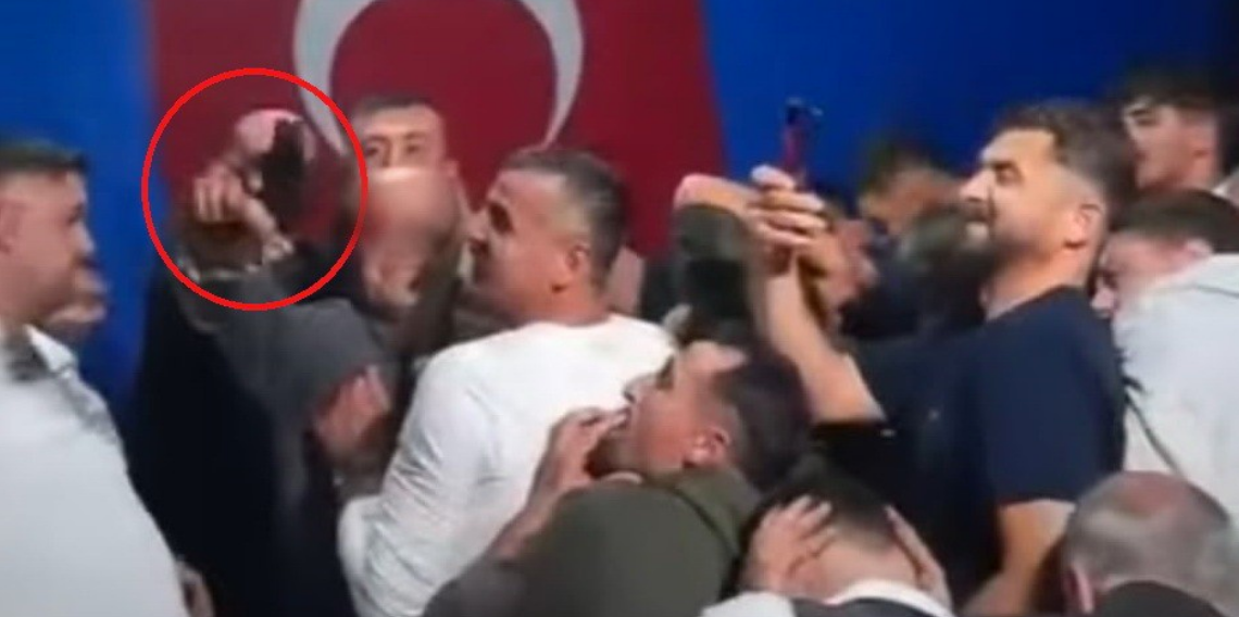 Kına gecesinde silahlı kutlama: 