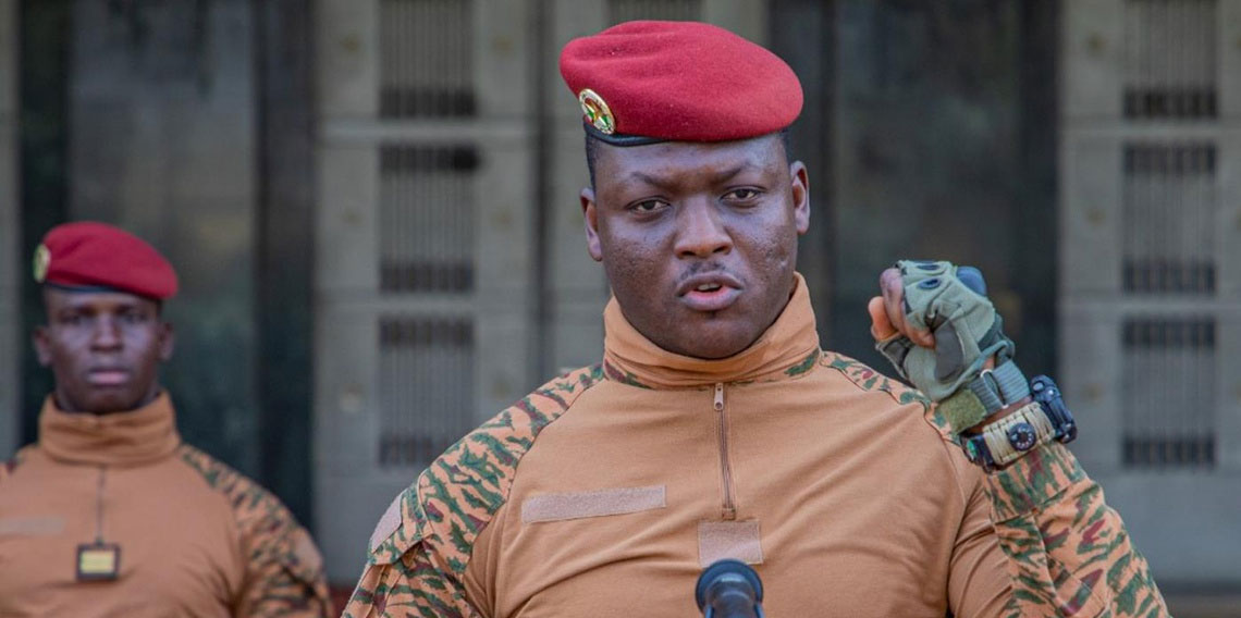 Burkina Faso lideri Traore: Casuslara idam cezası uygulanacak