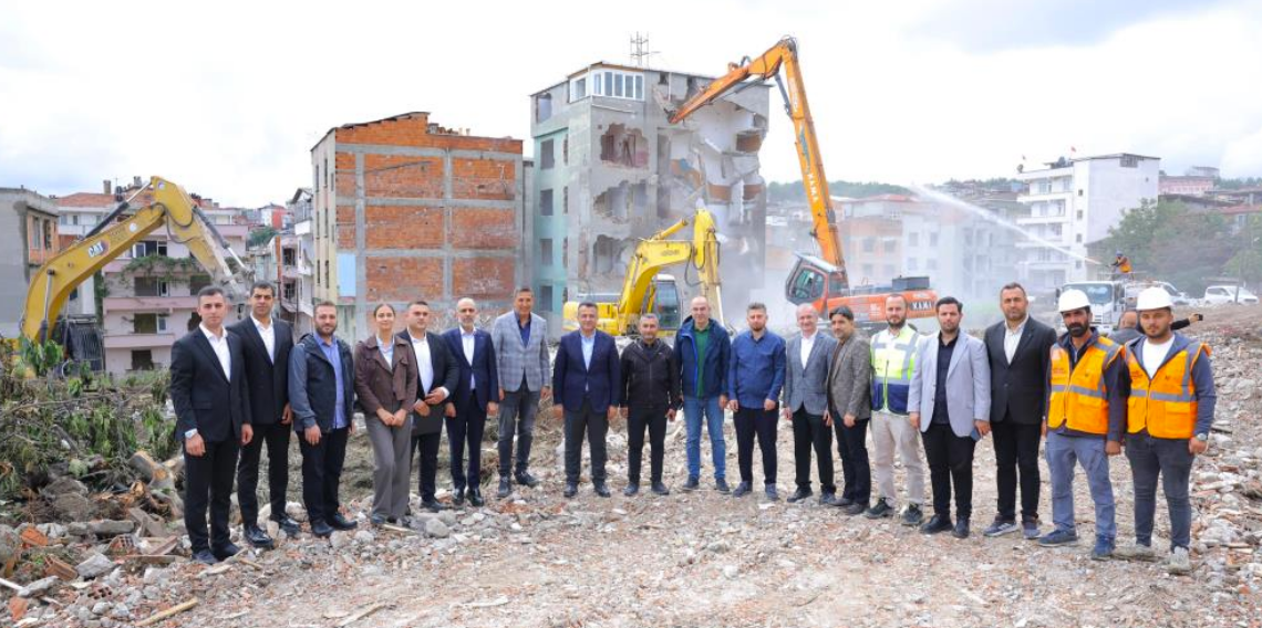 Samsun'da kentsel dönüşümün 2. ve 3. etabı başladı