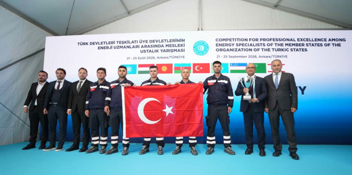 Türkiye'yi temsil eden YEDAŞ ekibine uluslararası ödül