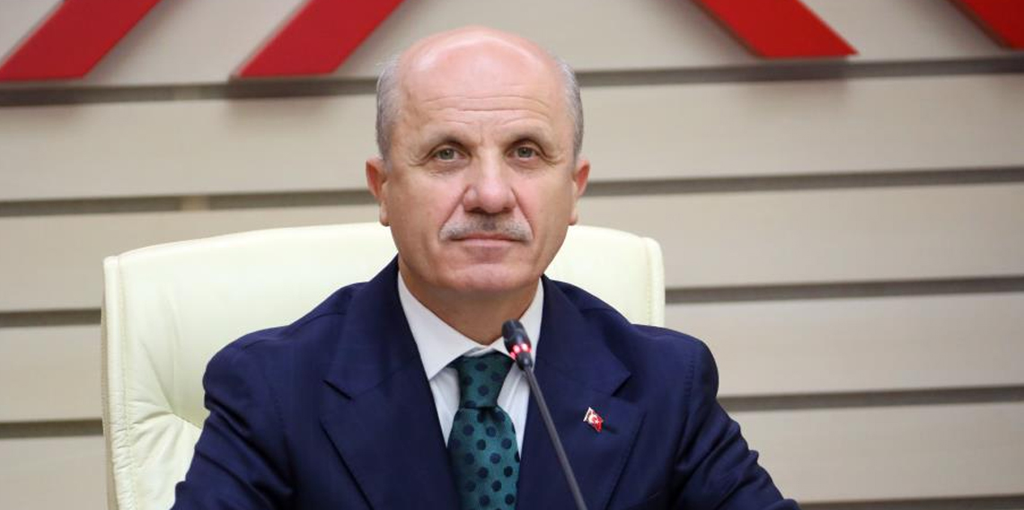 YÖK Başkanı Özvar Gazze İslam Üniversitesinde akademik yıl açılış dersini verdi