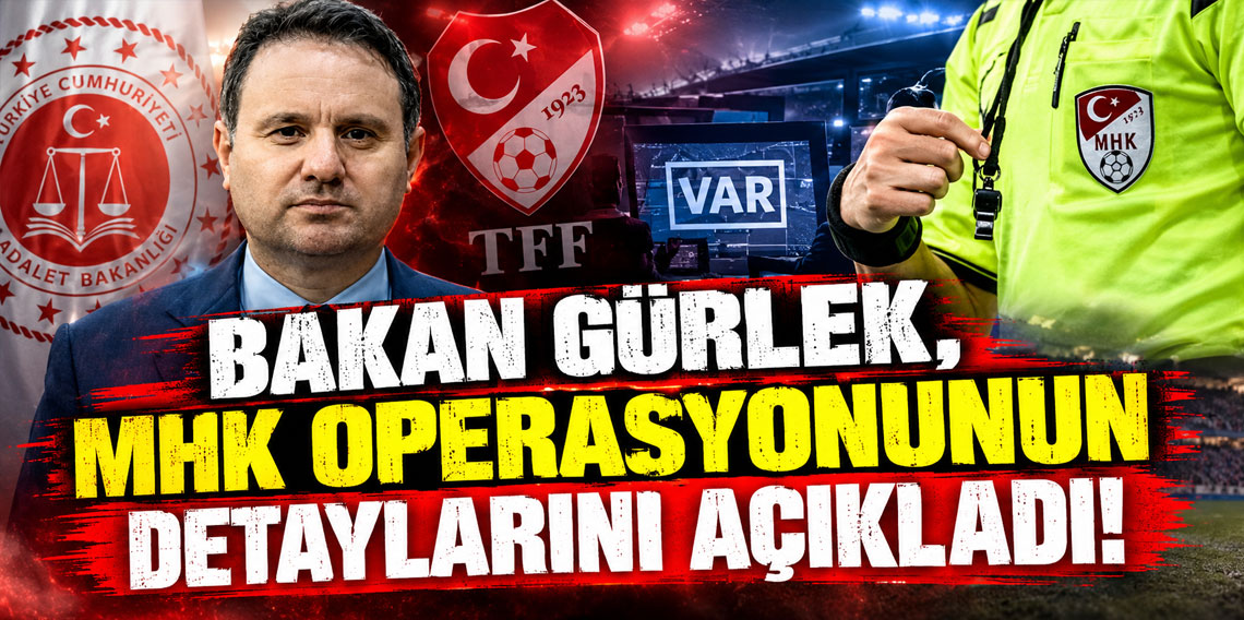 Bakan Gürlek, MHK operasyonunun detaylarını açıkladı!