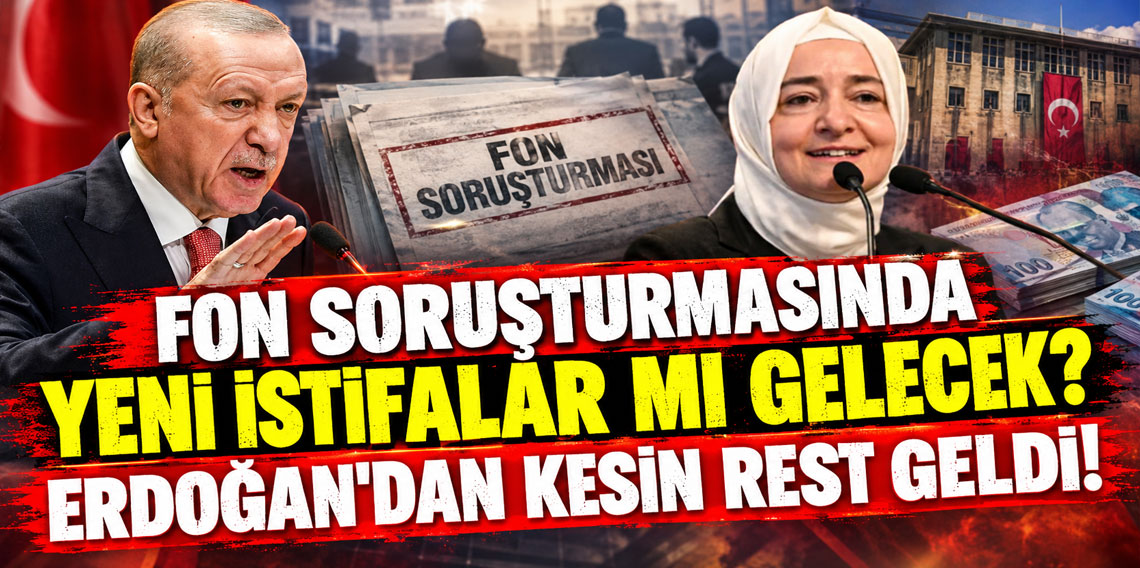 Fon soruşturmasında yeni istifalar mı gelecek? Erdoğan'dan kesin rest geldi