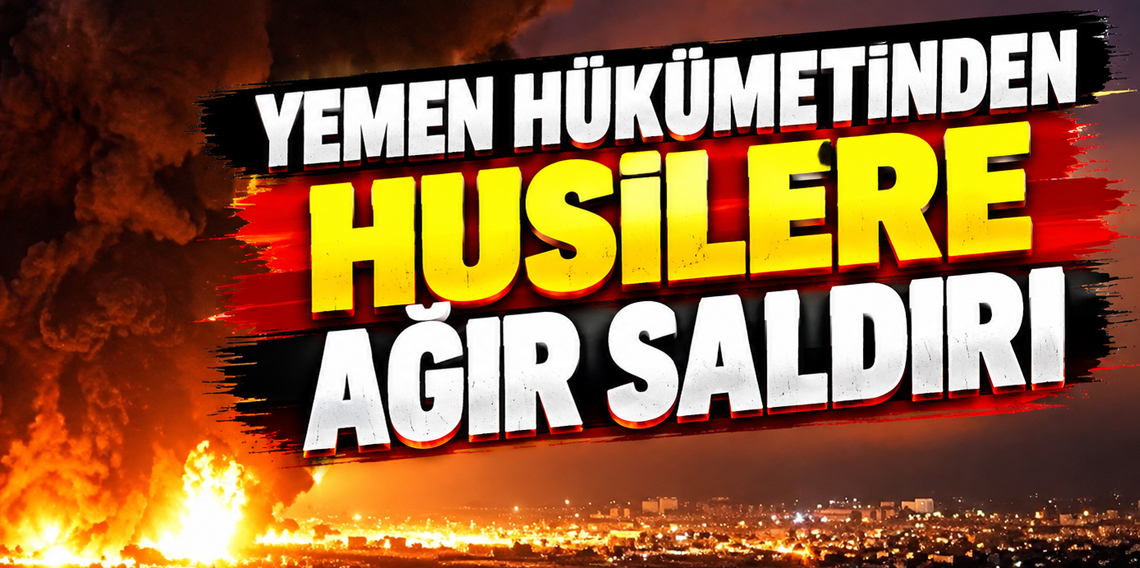 Yemen hükümetinden Husilere son 24 saatte 414 saldırı