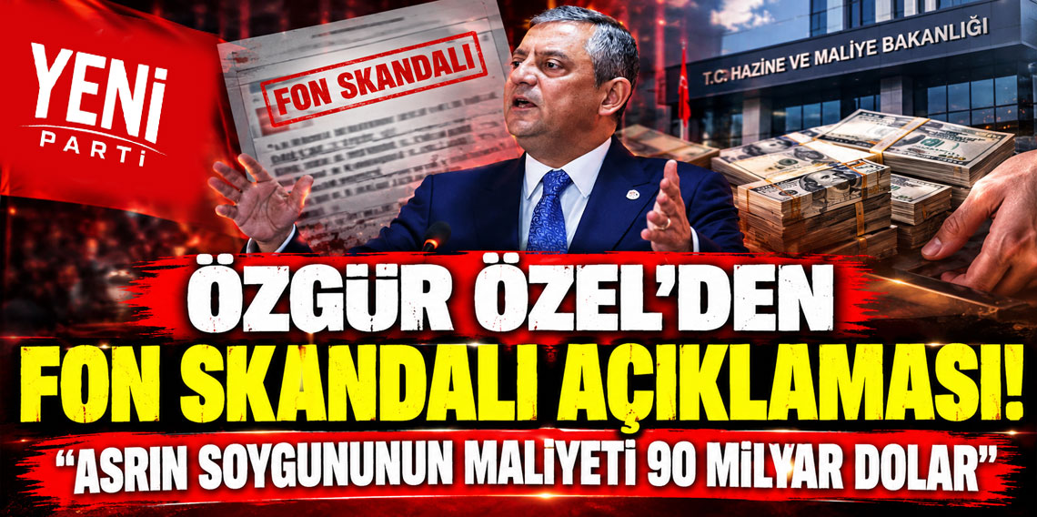 Özgür Özel'den fon skandalı açıklaması: 