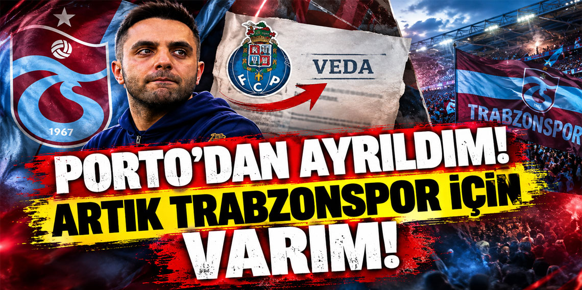 PORTO'DAN AYRILDIM! ARTIK TRABZONSPOR İÇİN VARIM!