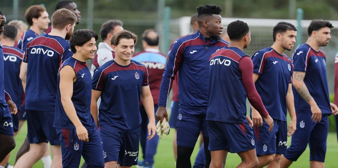 Trabzonspor'da Samsunspor maçı hazırlıkları devam etti