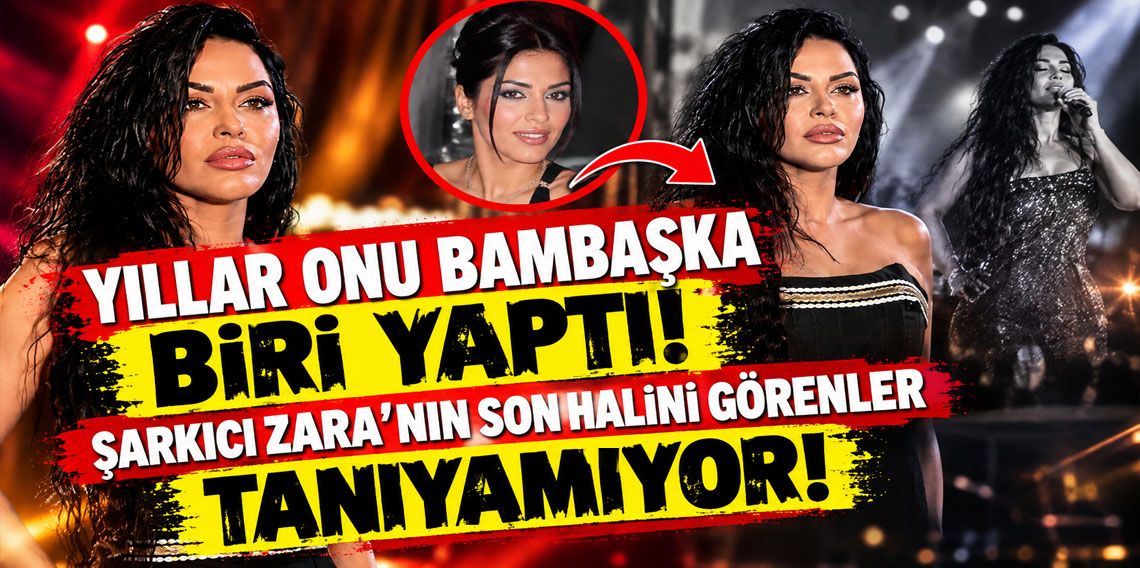 Yıllar onu bambaşka biri yaptı! Şarkıcı Zara'nın son halini görenler tanıyamıyor!