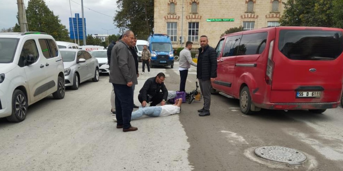 Elektrikli bisiklet kazası: 18 yaşındaki genç yaralandı