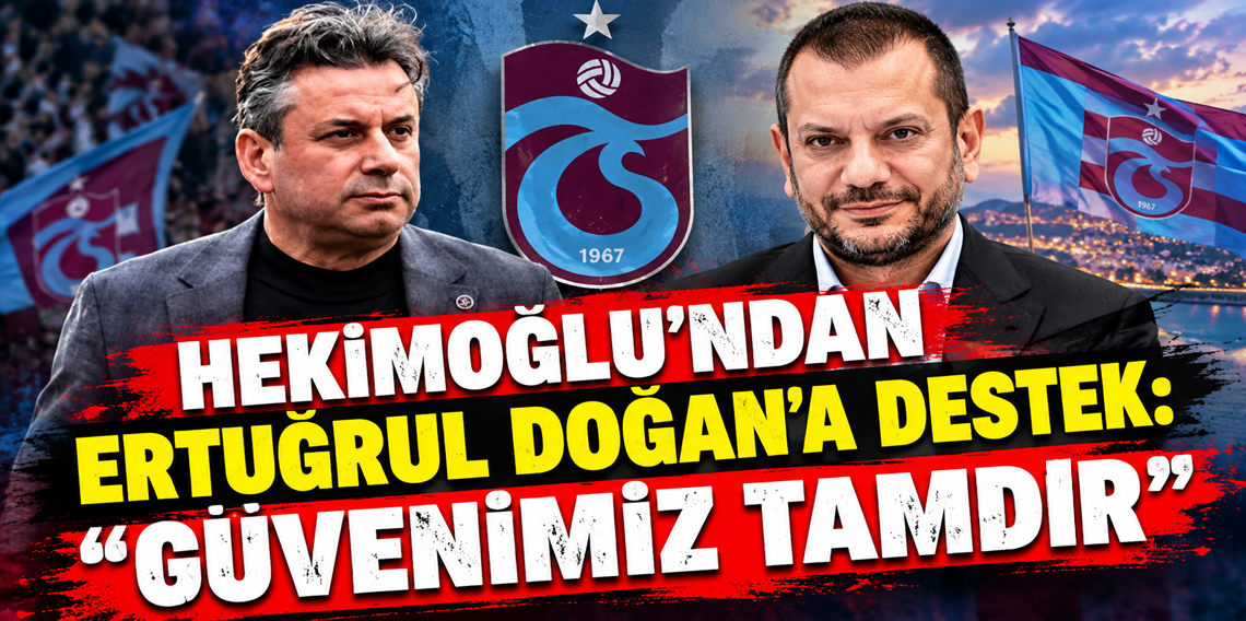 KCT 1461 Trabzon FK’dan Ertuğrul Doğan’a destek mesajı