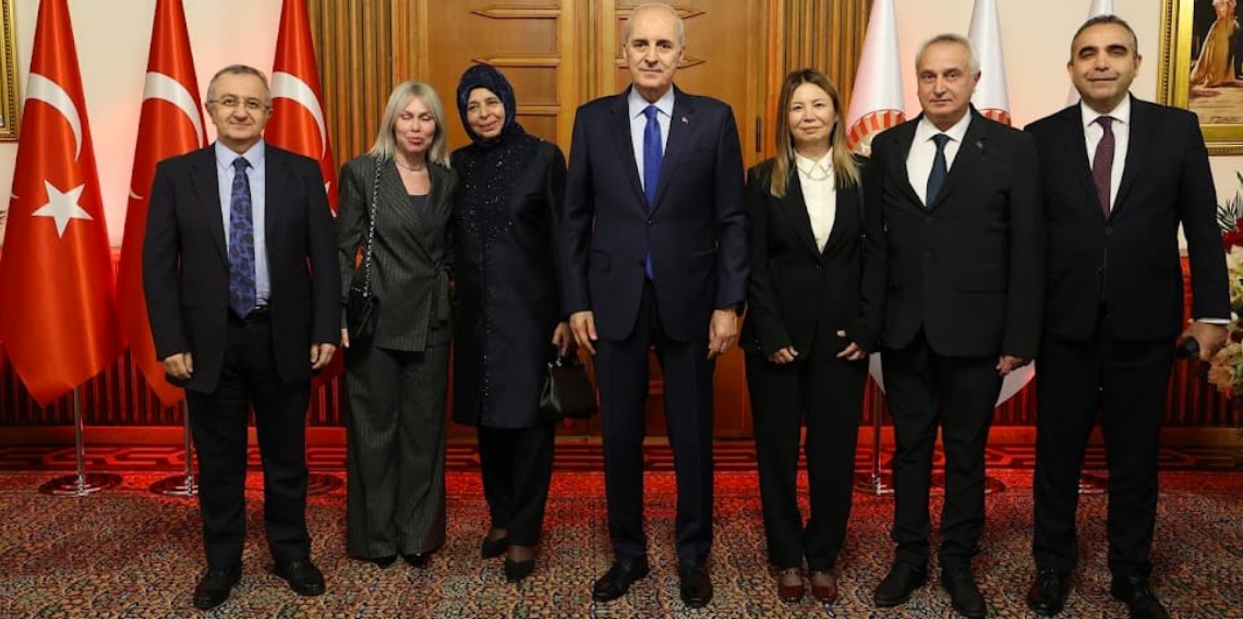 Rektör Fatma Aydın, Mecliste yeni yasama yılı resepsiyonuna katıldı