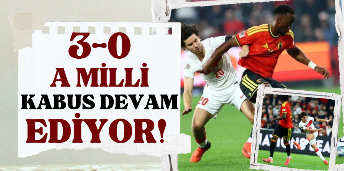 A Milli takım için kabus devam ediyor