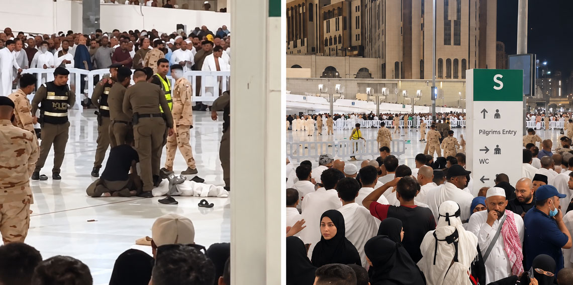 Mekke'de facianın eşiğinden dönüldü: Mescid-i Haram'da canlı bomba alarmı