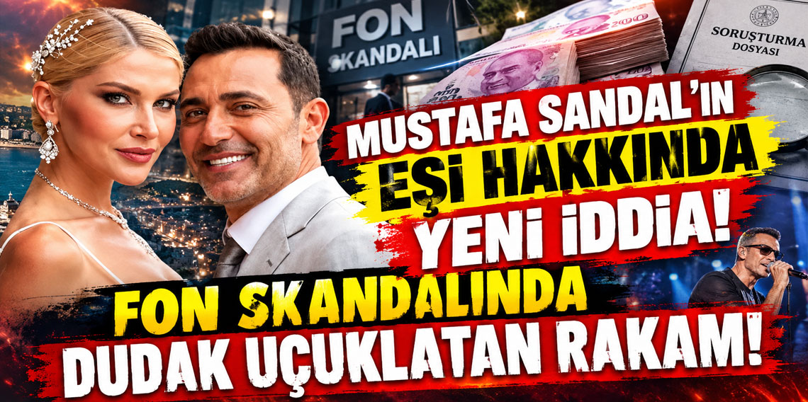 Rakam öyle böyle değil! Mustafa Sandal’ın eşinin yaptığı vurgun dudak uçuklattı