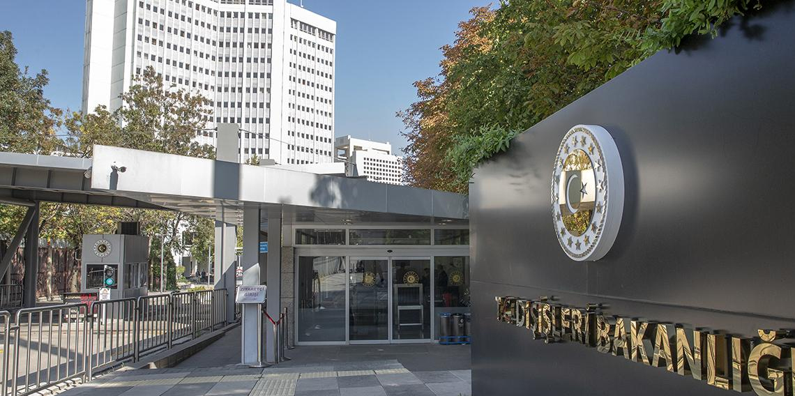 Dışişleri Bakanlığından 