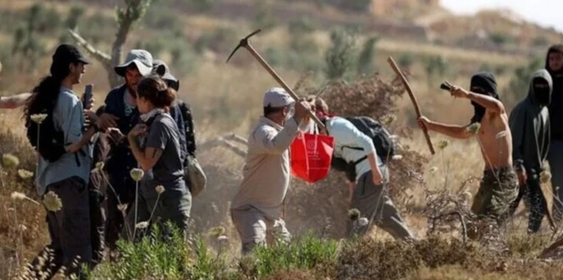 Batı Şeria'da Filistinli çiftçilere saldırı: Yaralılar var