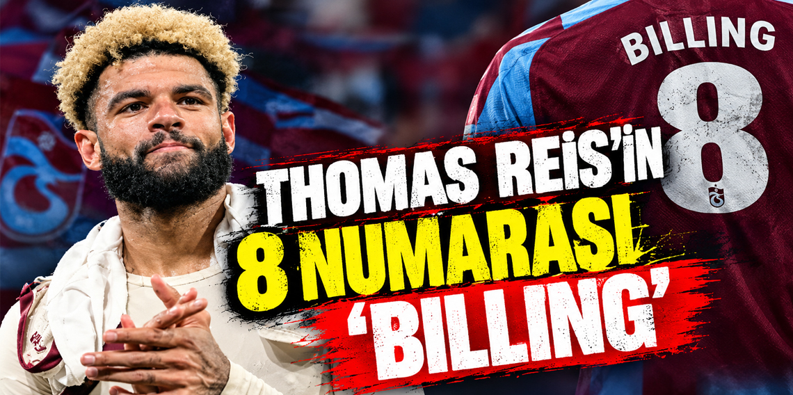 Trabzonspor'da Philip Billing Bombası! Thomas Reis'in İstediği 8 Numara