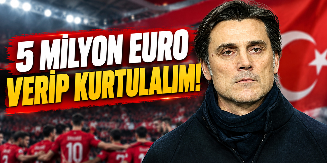Montella'ya 5 milyon euro tazminat verilip gönderilemiyor!