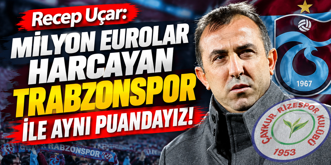 Recep Uçar, ligdeki durumlarını böyle değerlendirdi