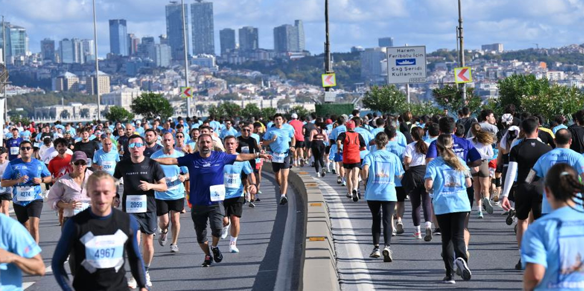 İstanbul'u Koşuyorum Avrupa etabı koşuldu