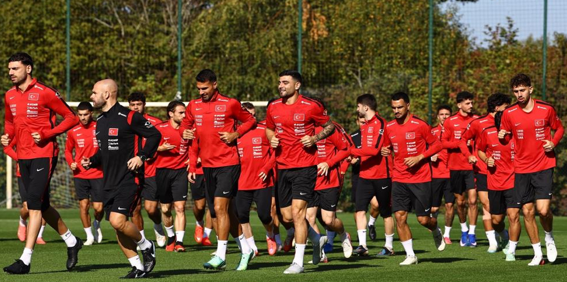 A Milli Futbol Takımı, İtalya maçının hazırlıklarını tamamladı