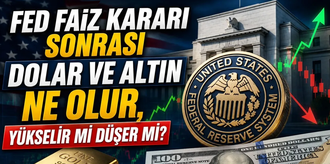 Altın için kritik viraj! Gözler Fed'de