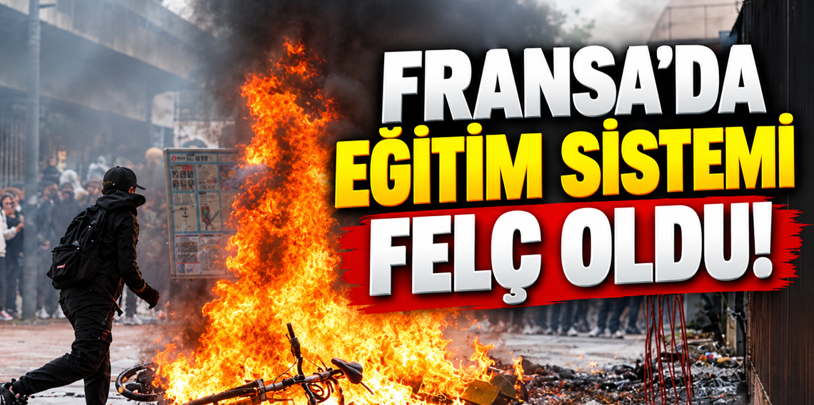 Fransa'da Protestolar Nedeniyle 500 Okul Kapandı