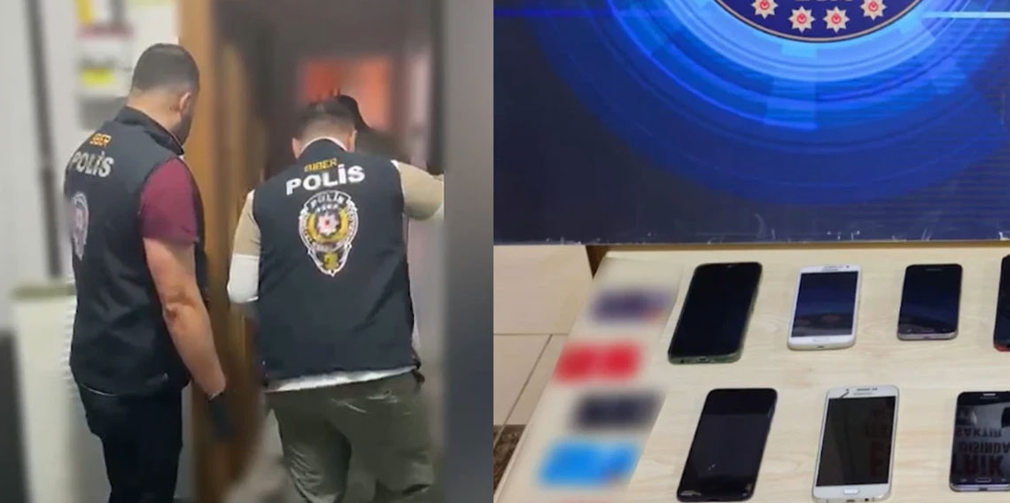 61 ilde siber operasyon!547 şüpheli yakalandı, 155'i tutuklandı