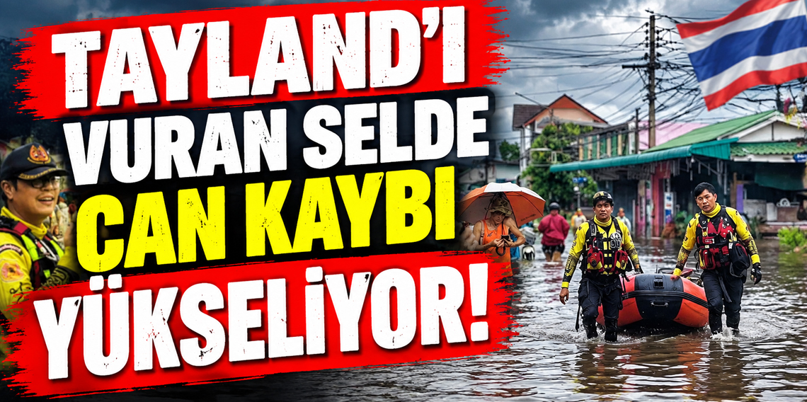 Tayland’ı vuran selde can kaybı 31’e yükseldi