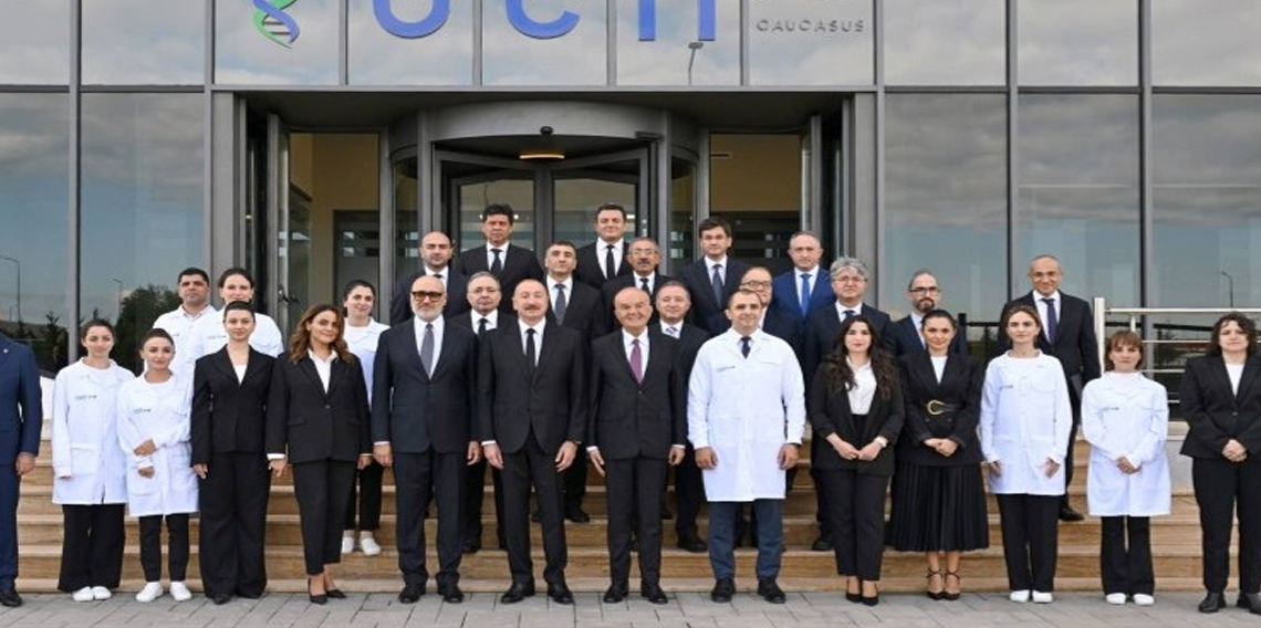 Azerbaycan’ın en büyük ilaç tesisi Aliyev’in katılımıyla açıldı