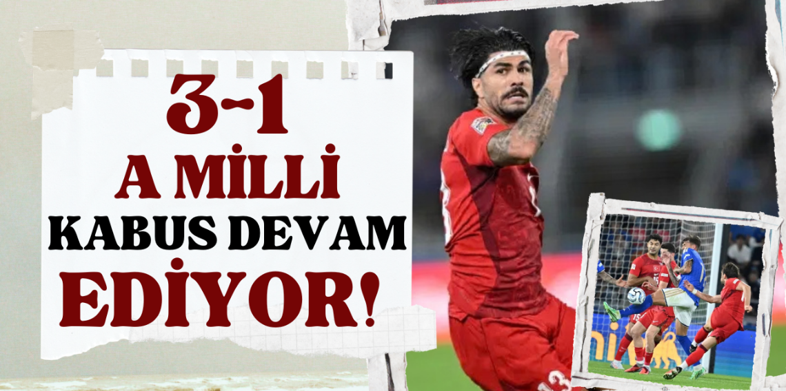 A Milli Takımda Kötü Gidişat Sürüyor