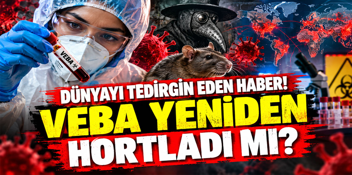 Dünyayı tedirgin eden haber! Veba yeniden hortladı mı? Deney tüpü kırıldı iddiası...