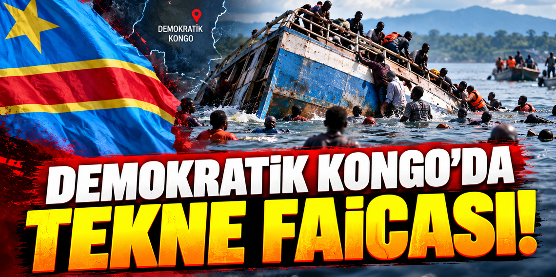 Demokratik Kongo Cumhuriyeti'nde iki tekne çarpıştı: 22 ölü