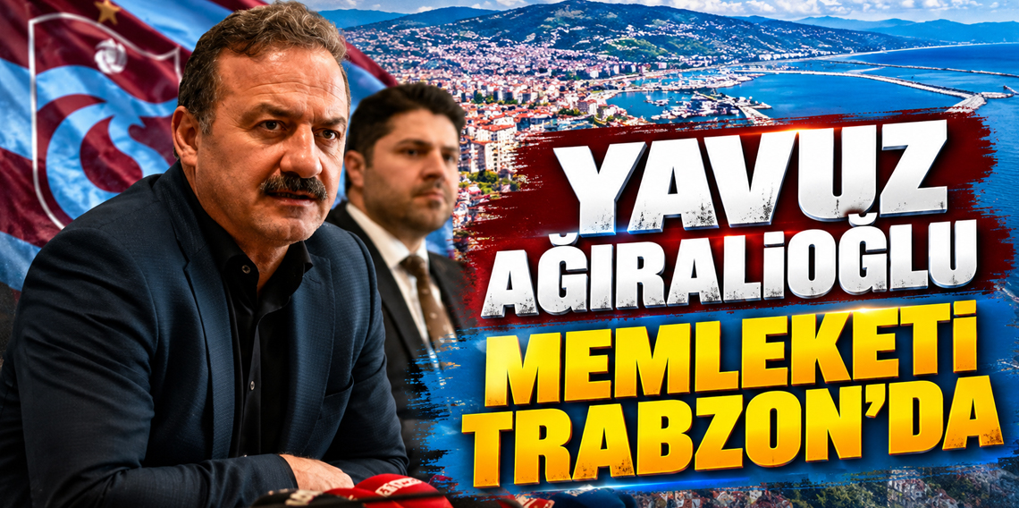 Yavuz Ağıralioğlu memleketi Trabzon’da konuştu: “Trabzon’un alnına kimse leke süremez”