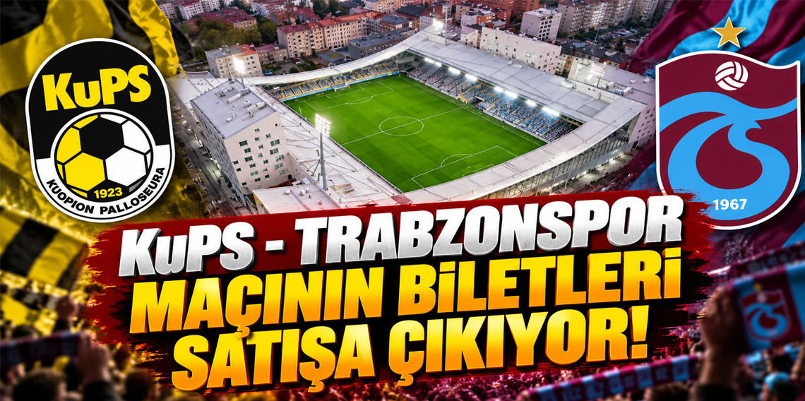 Trabzonspor’un KuPS deplasmanı biletleri satışa çıkıyor! Fiyat belli oldu