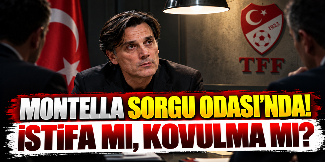 TFF Riva'ya Çağırdı! Montella Sorgu Odası'nda! İstifa mı, Kovulma mı?