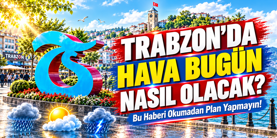 Trabzon'da Bugün Hava Nasıl Olacak?